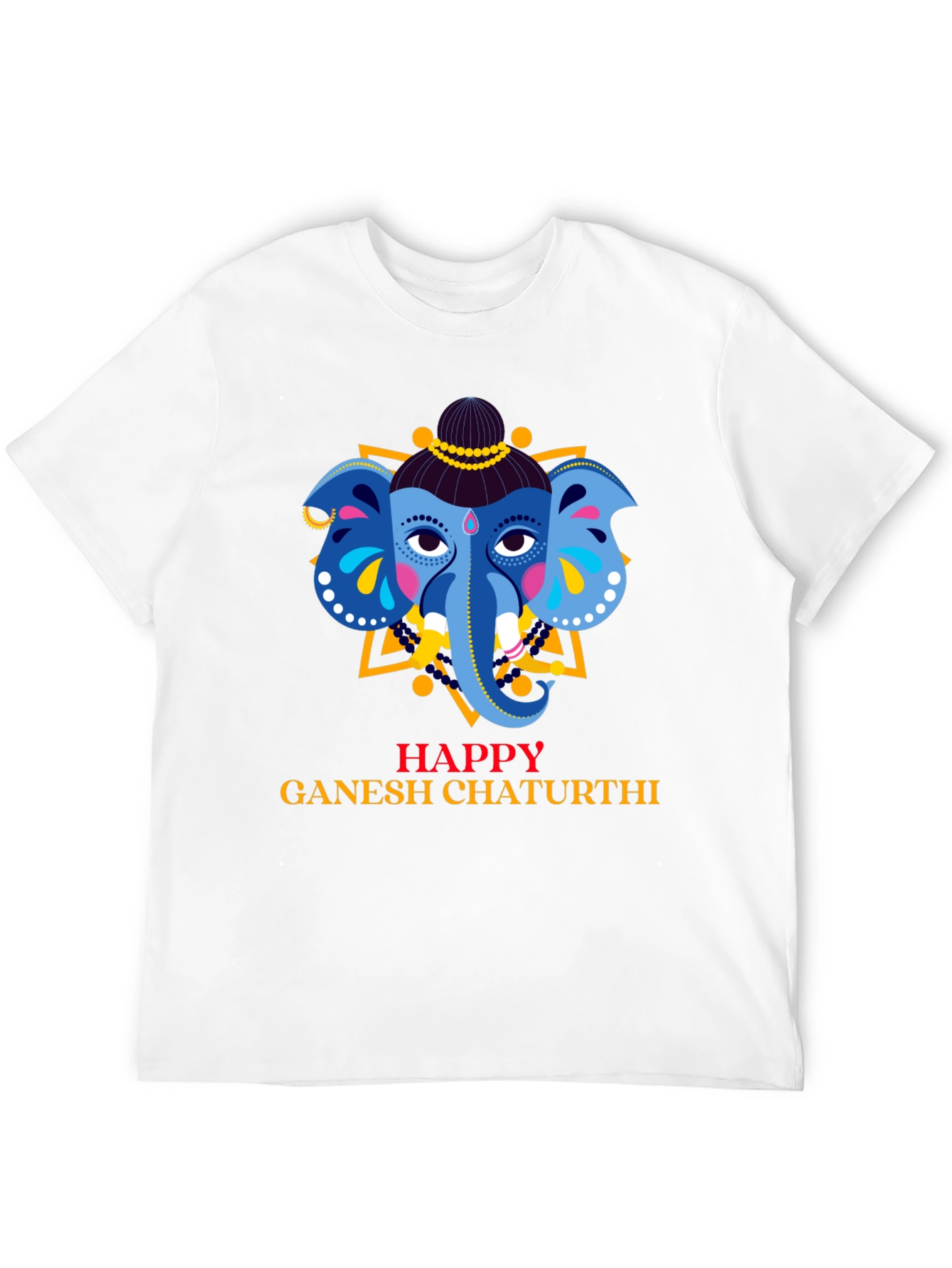 Happy Ganesh Chaturthi Graphic T-Shirt