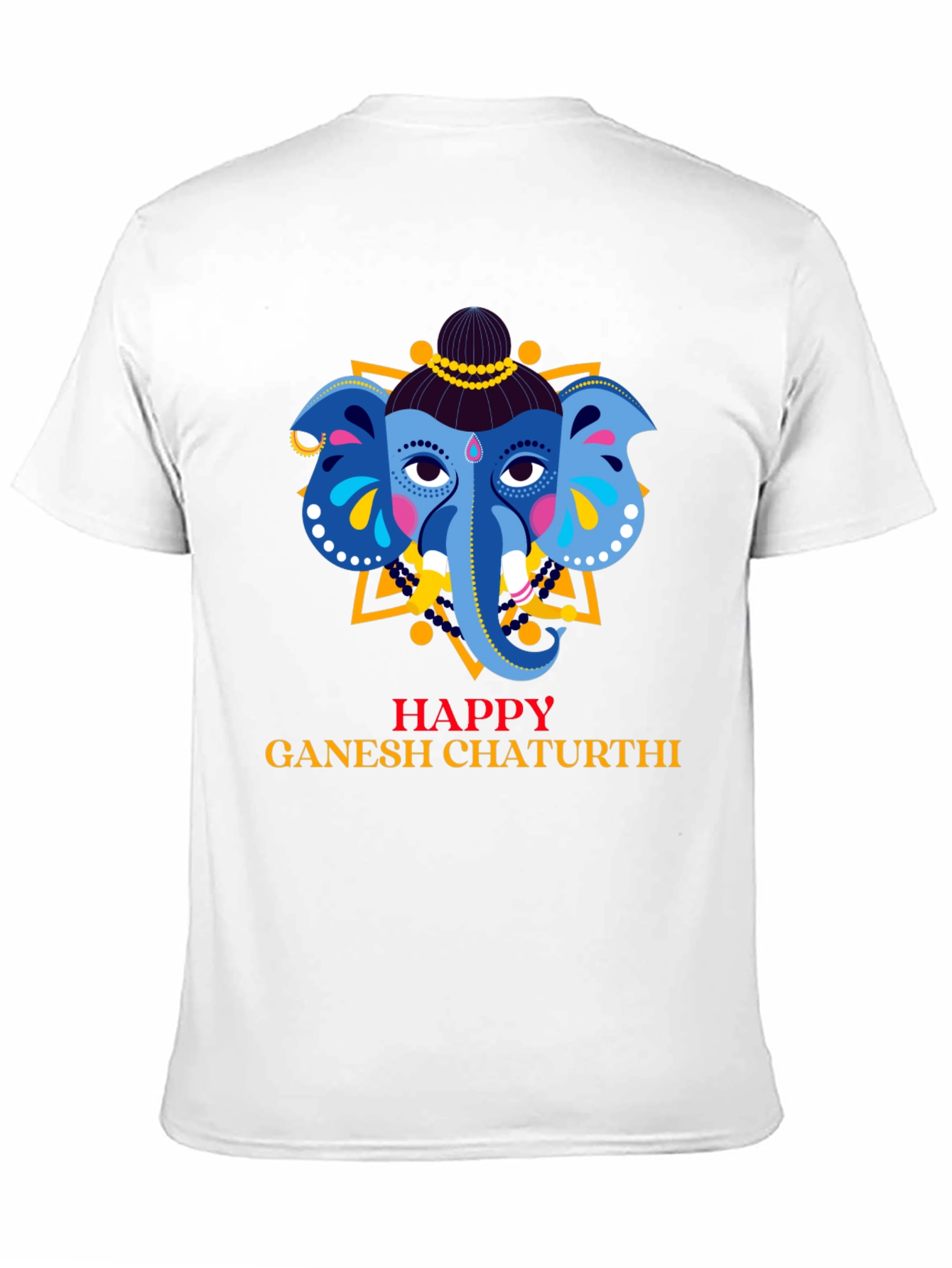 Happy Ganesh Chaturthi Graphic T-Shirt