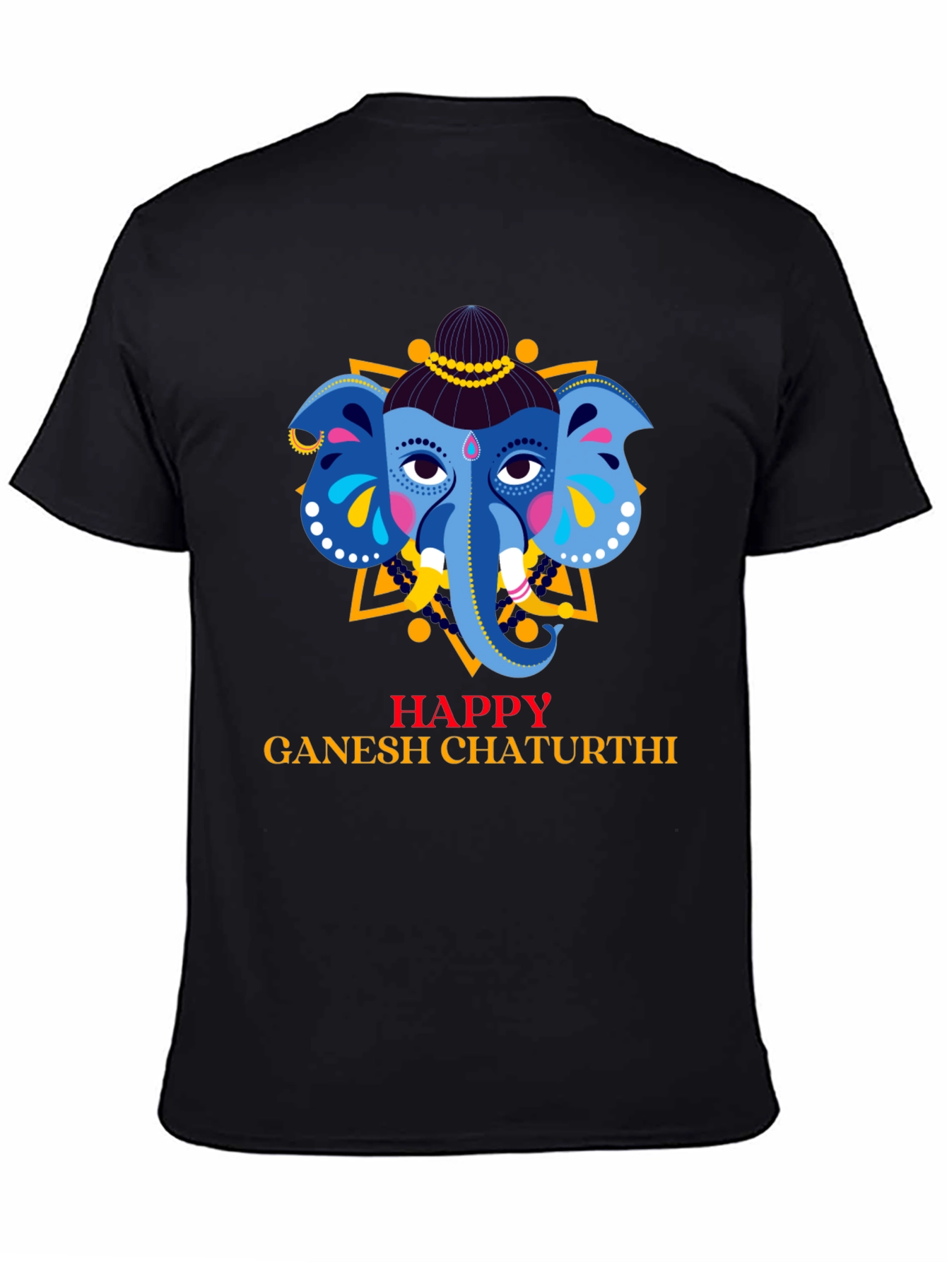 Happy Ganesh Chaturthi Graphic T-Shirt