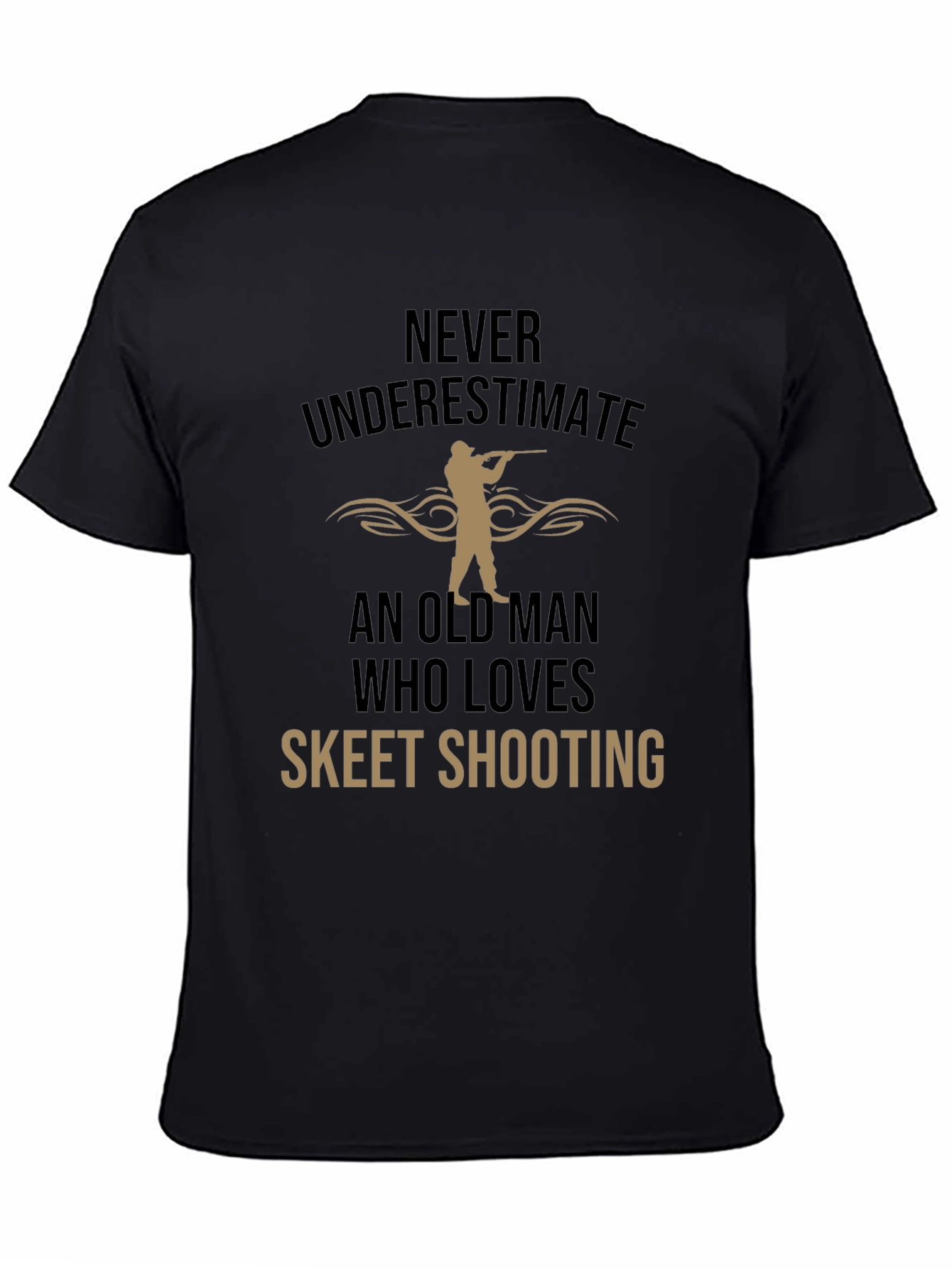 Skeet Shooting Old Man T-Shirt