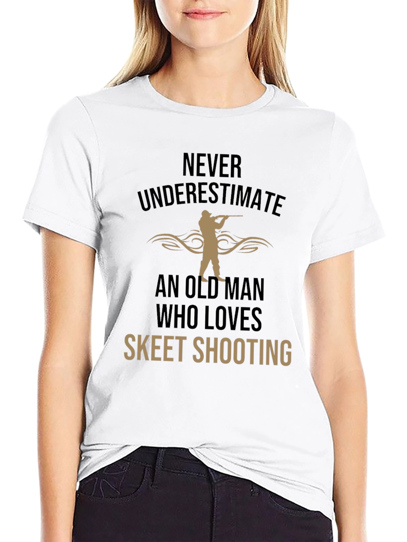 Skeet Shooting Old Man T-Shirt