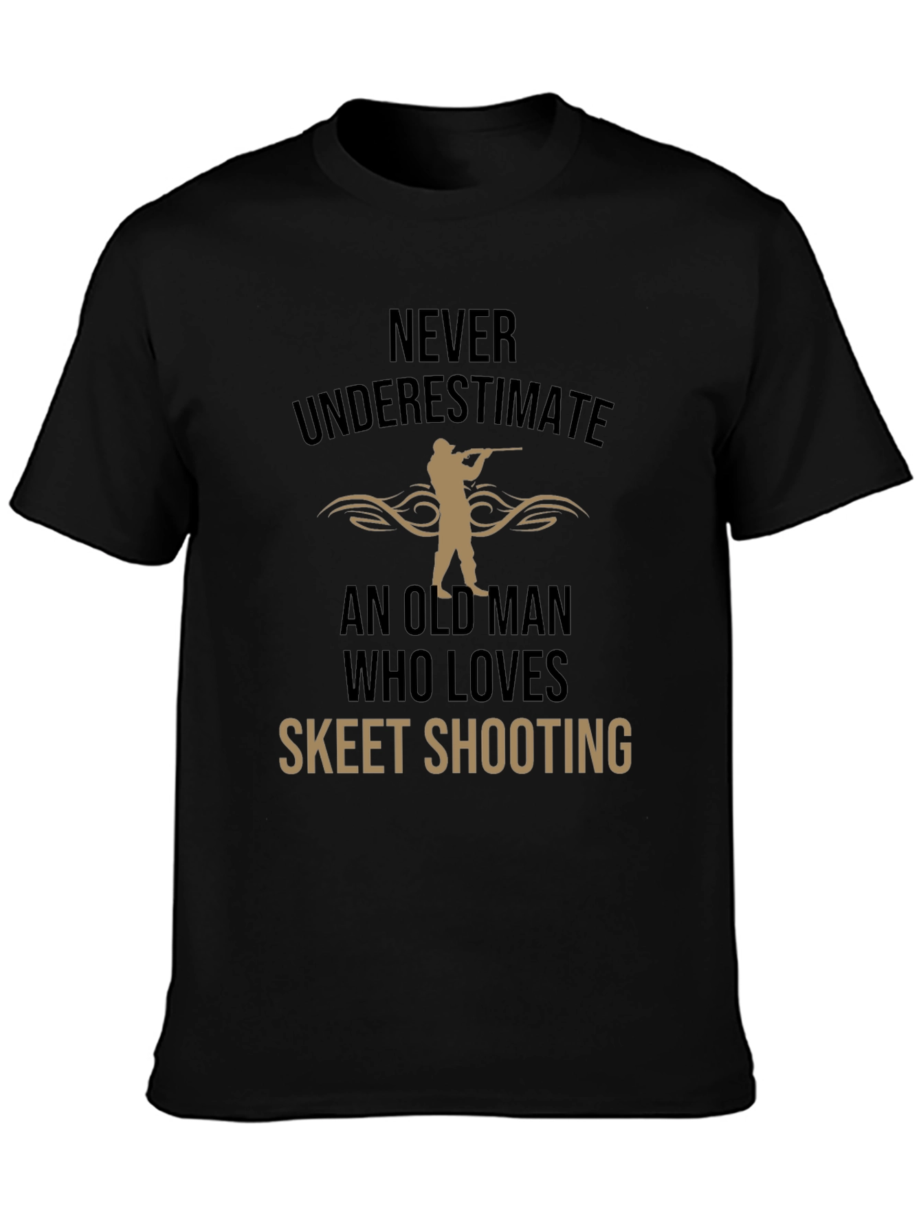 Skeet Shooting Old Man T-Shirt