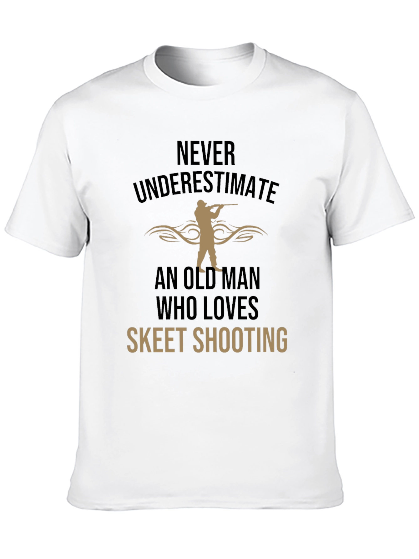 Skeet Shooting Old Man T-Shirt