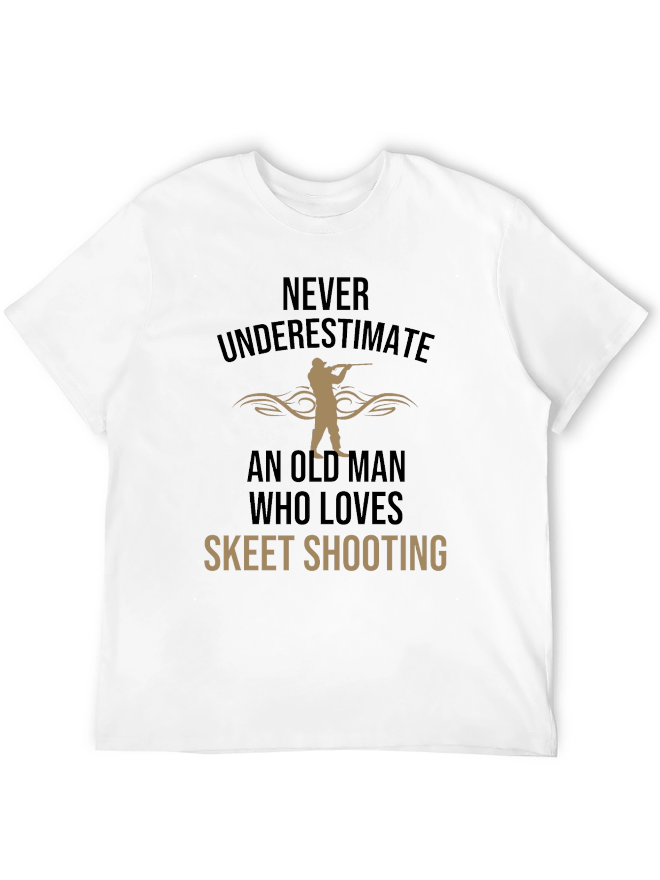 Skeet Shooting Old Man T-Shirt