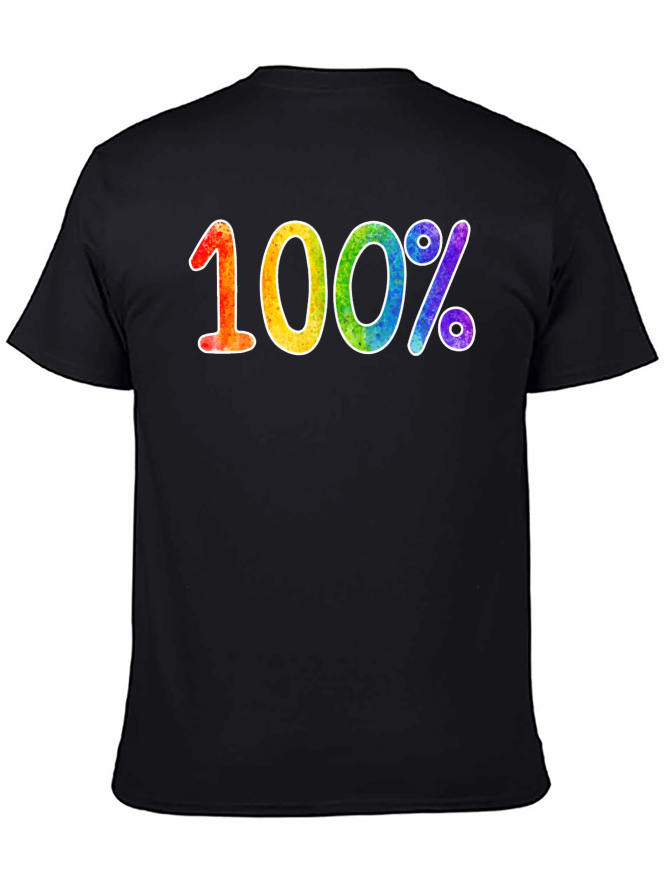 Rainbow 100% Graphic Tee