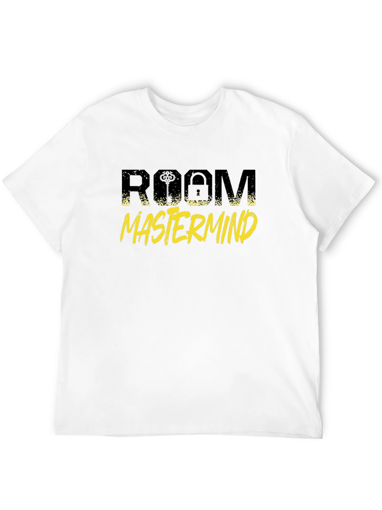 Room Mastermind Black Graphic T-Shirt