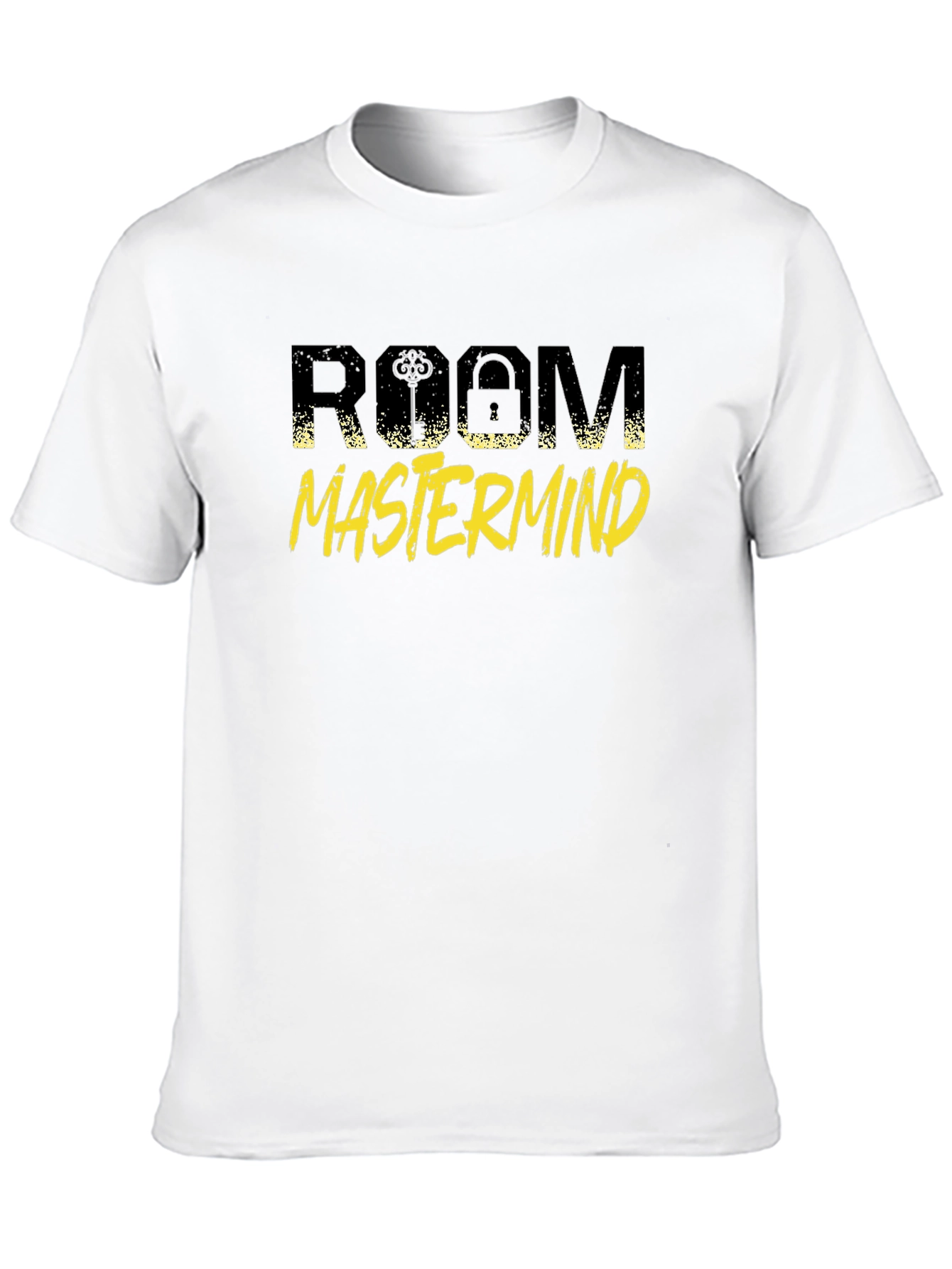 Room Mastermind Black Graphic T-Shirt