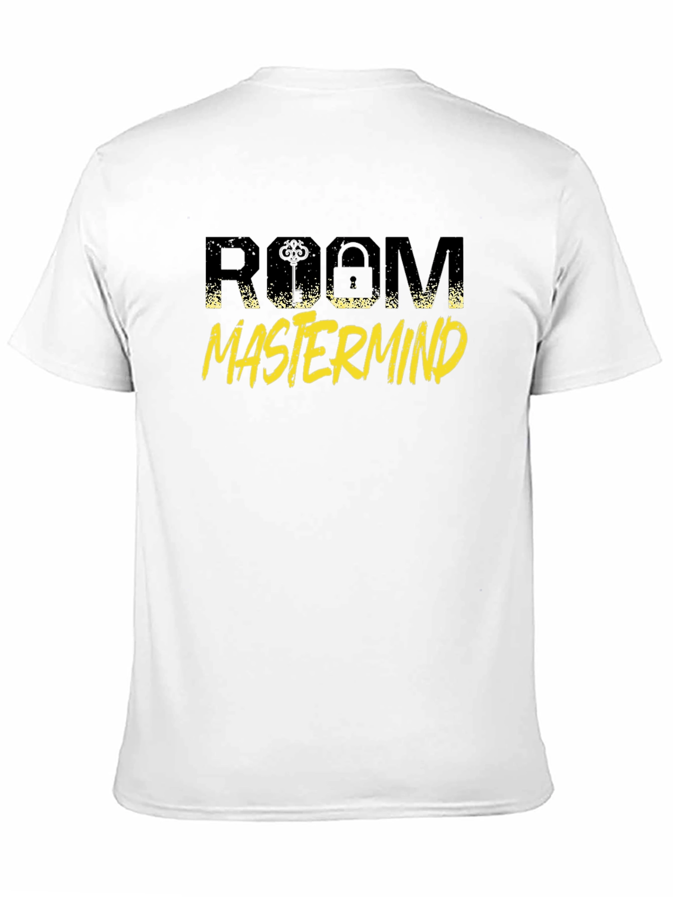 Room Mastermind Black Graphic T-Shirt