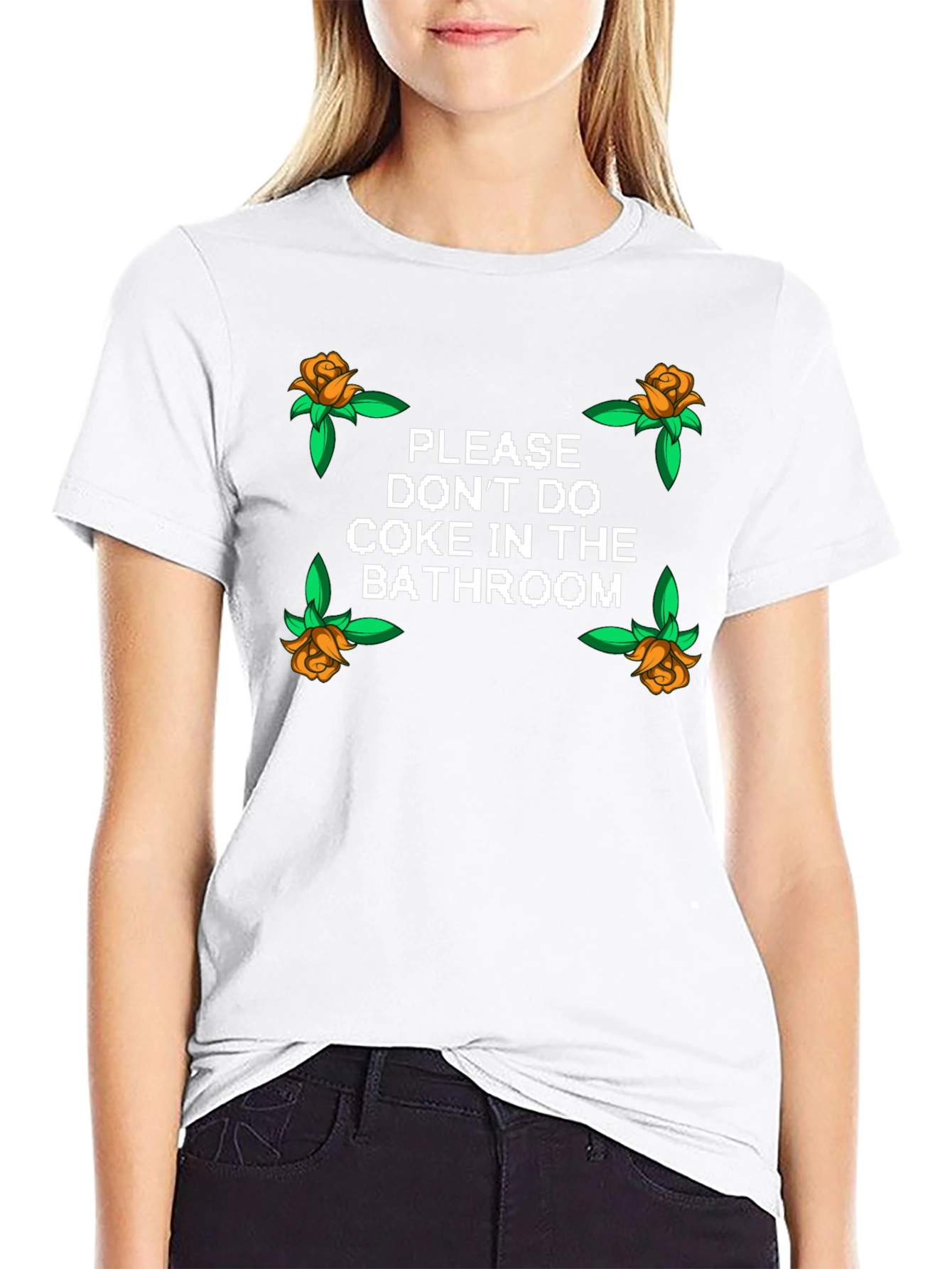 Dont Do Coke in the Bathroom Graphic Tee