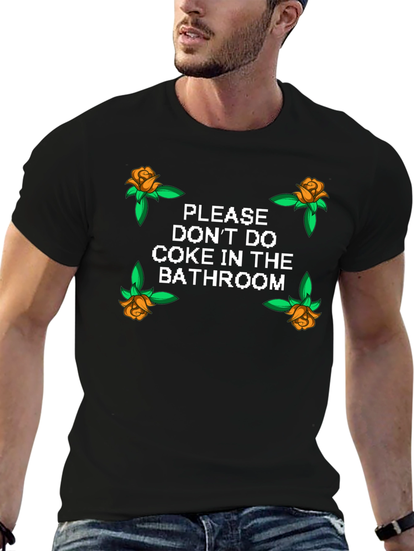 Dont Do Coke in the Bathroom Graphic Tee