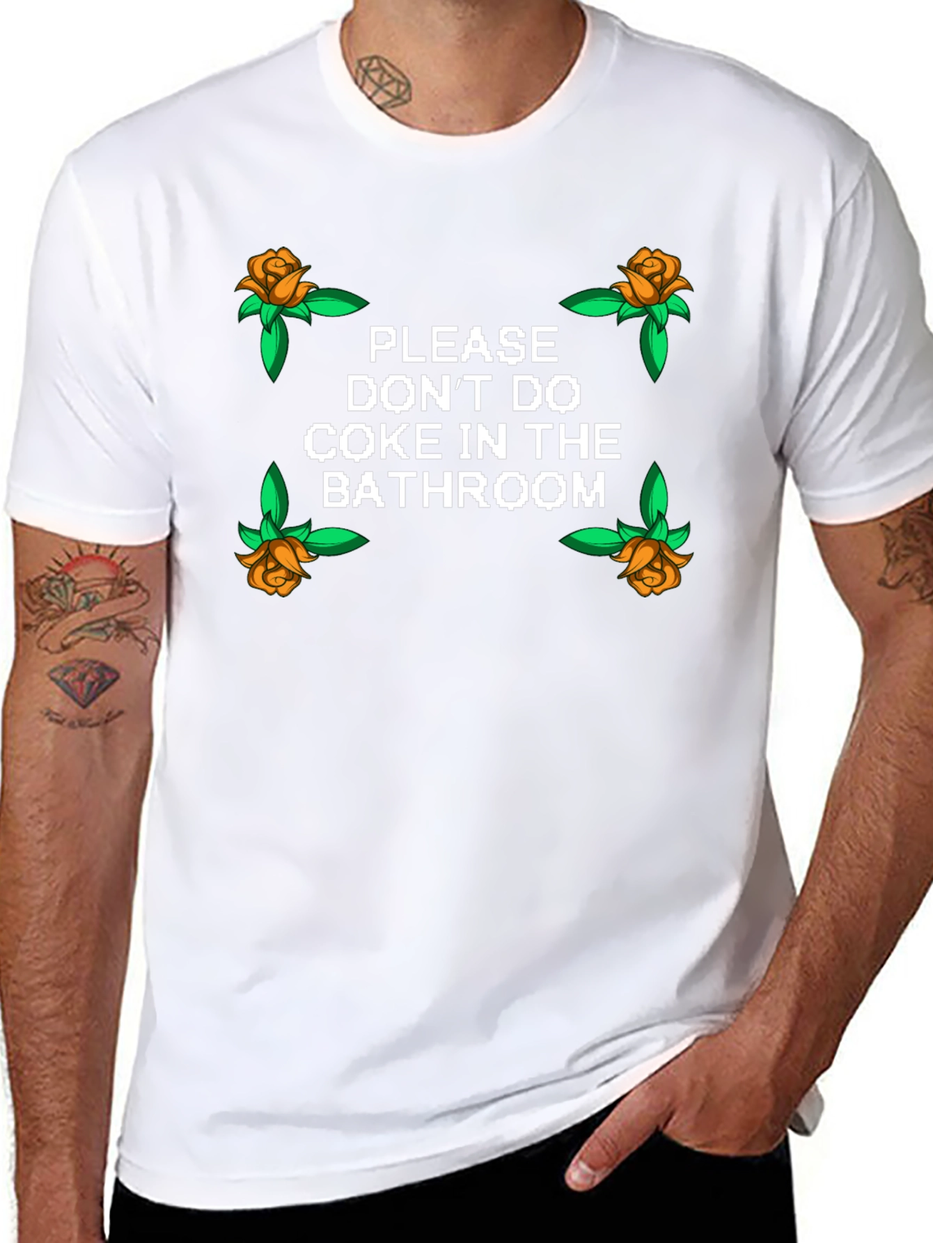 Dont Do Coke in the Bathroom Graphic Tee