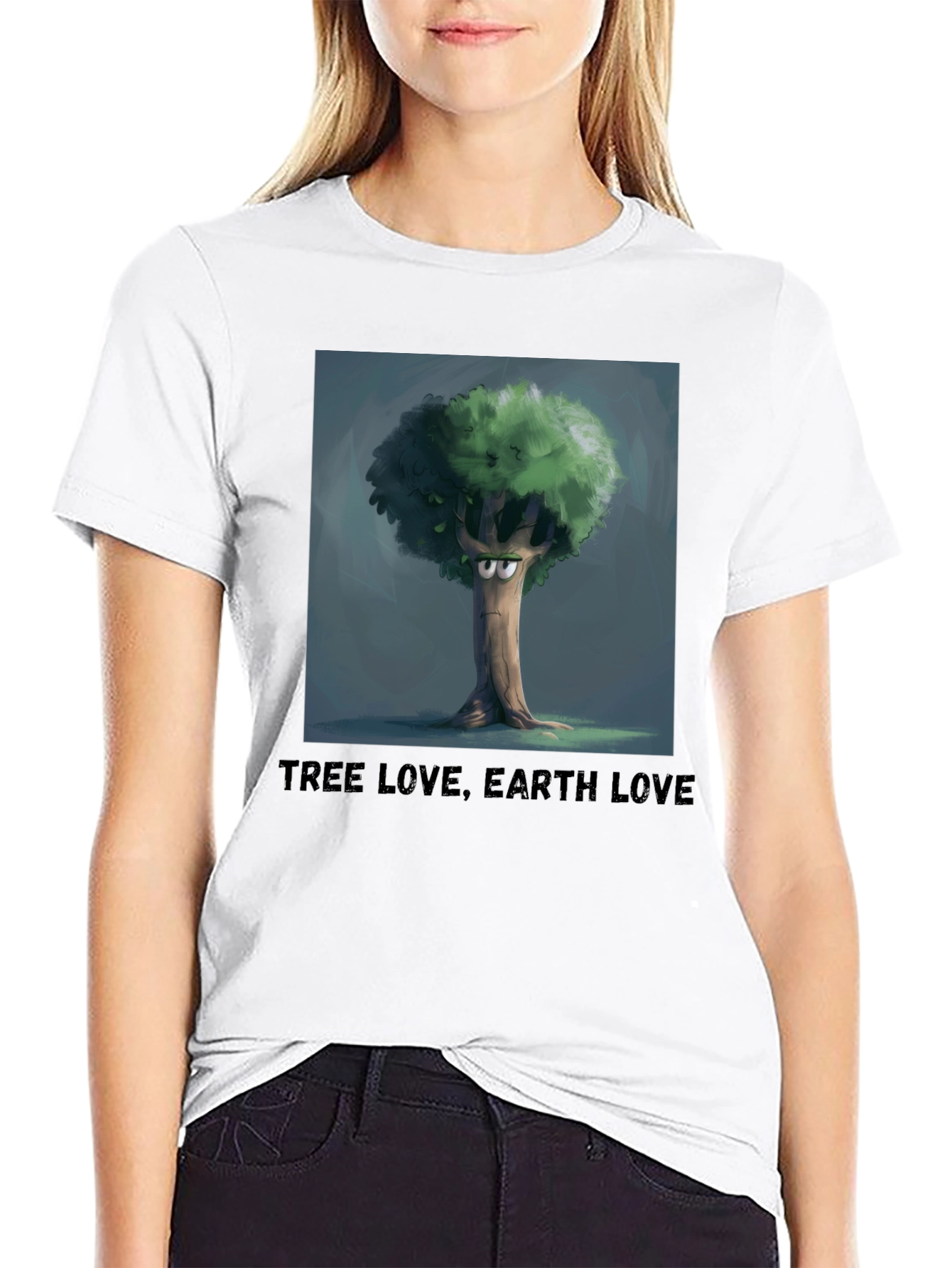 Tree Love Earth Love Graphic Tee