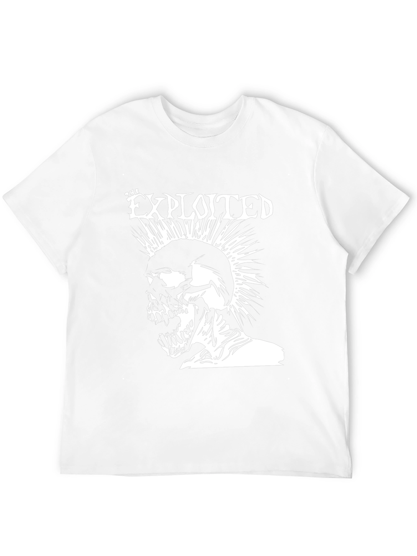 The Exploited Punk Skull T-Shirt - Black