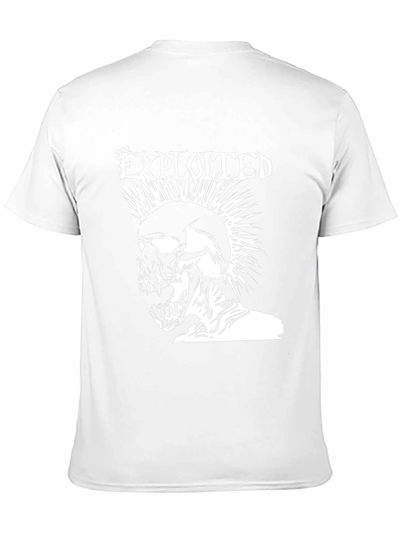 The Exploited Punk Skull T-Shirt - Black