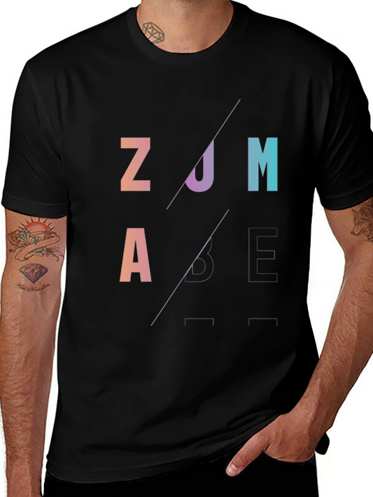 Zumba Black Graphic Print T-Shirt