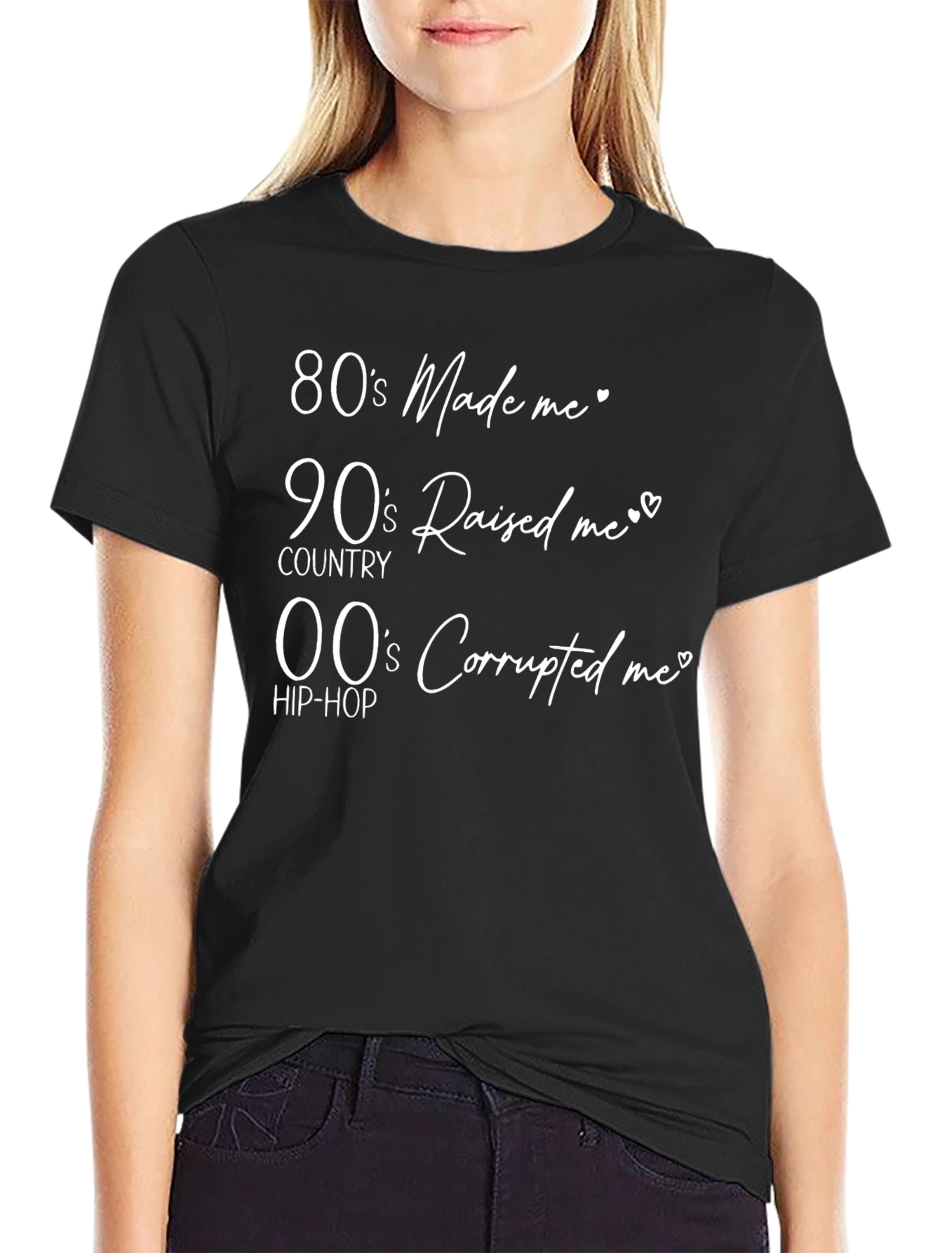 80s 90s 00s T-Shirt - Novelty Statement Tee