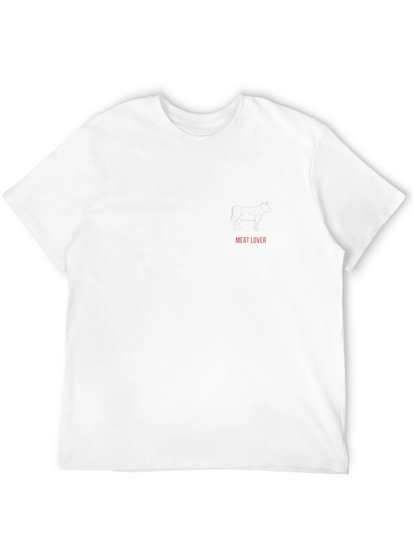 Black Meat Lover Crew Neck T-Shirt