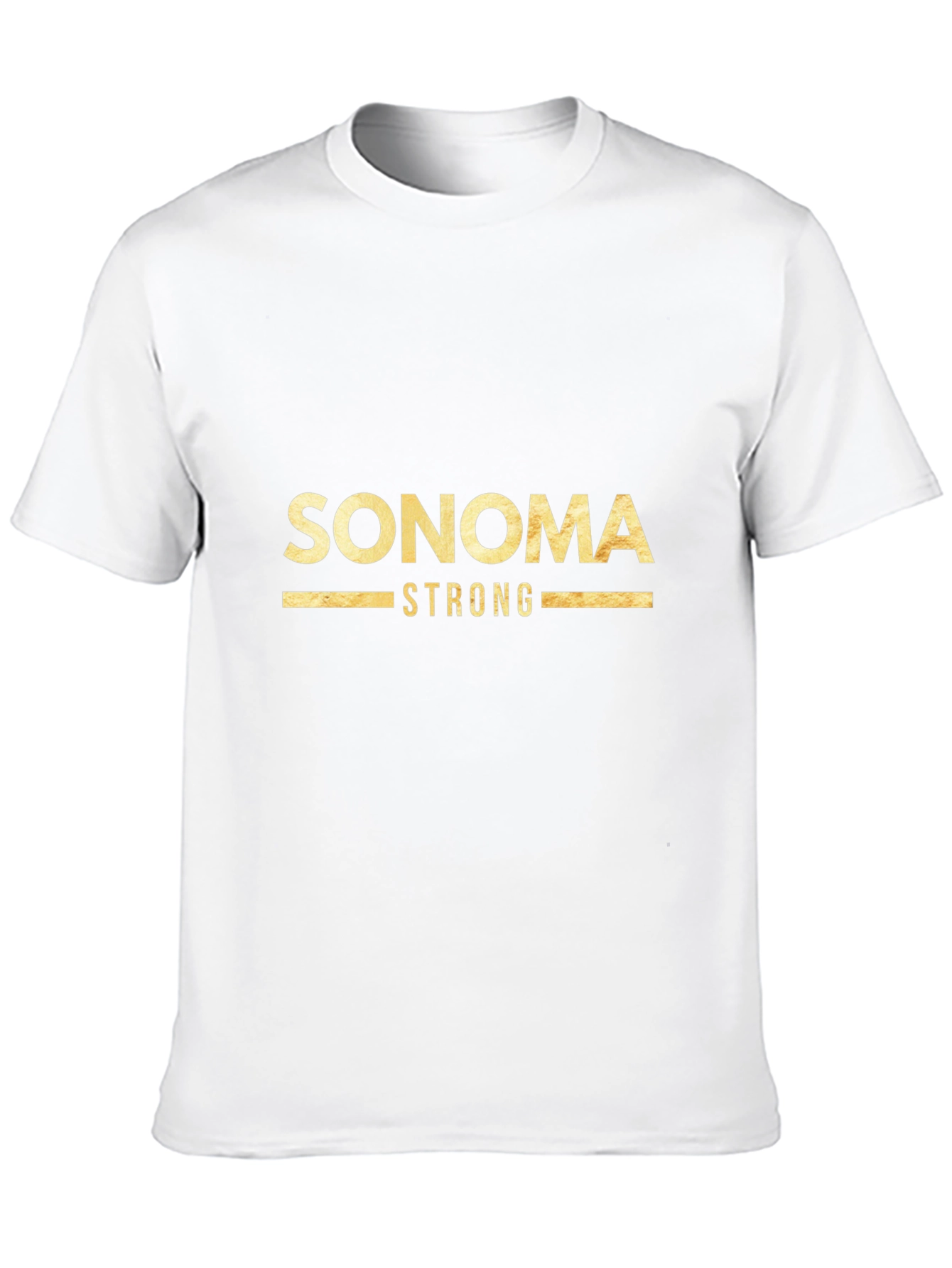 Sonoma Strong Black Graphic Tee