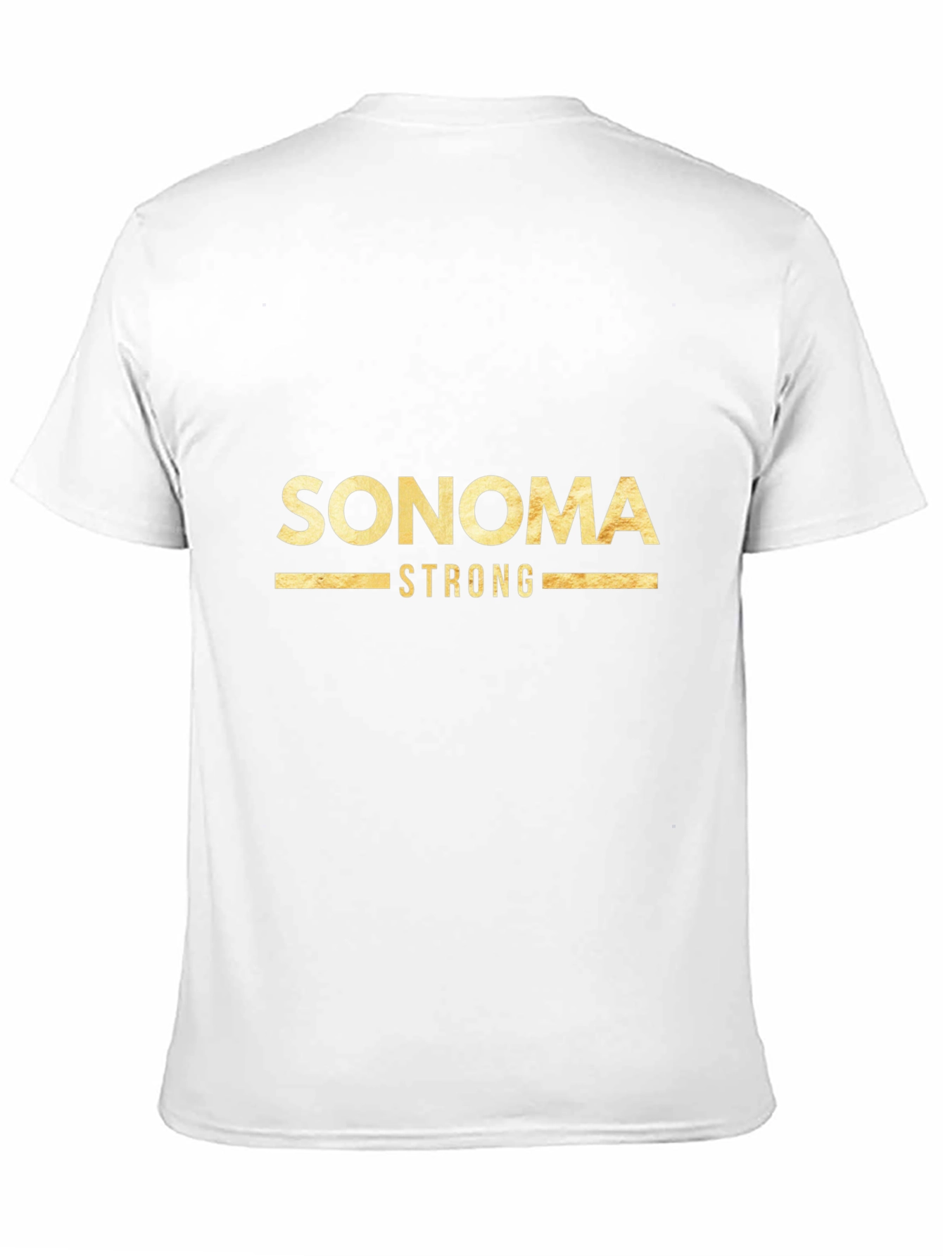 Sonoma Strong Black Graphic Tee