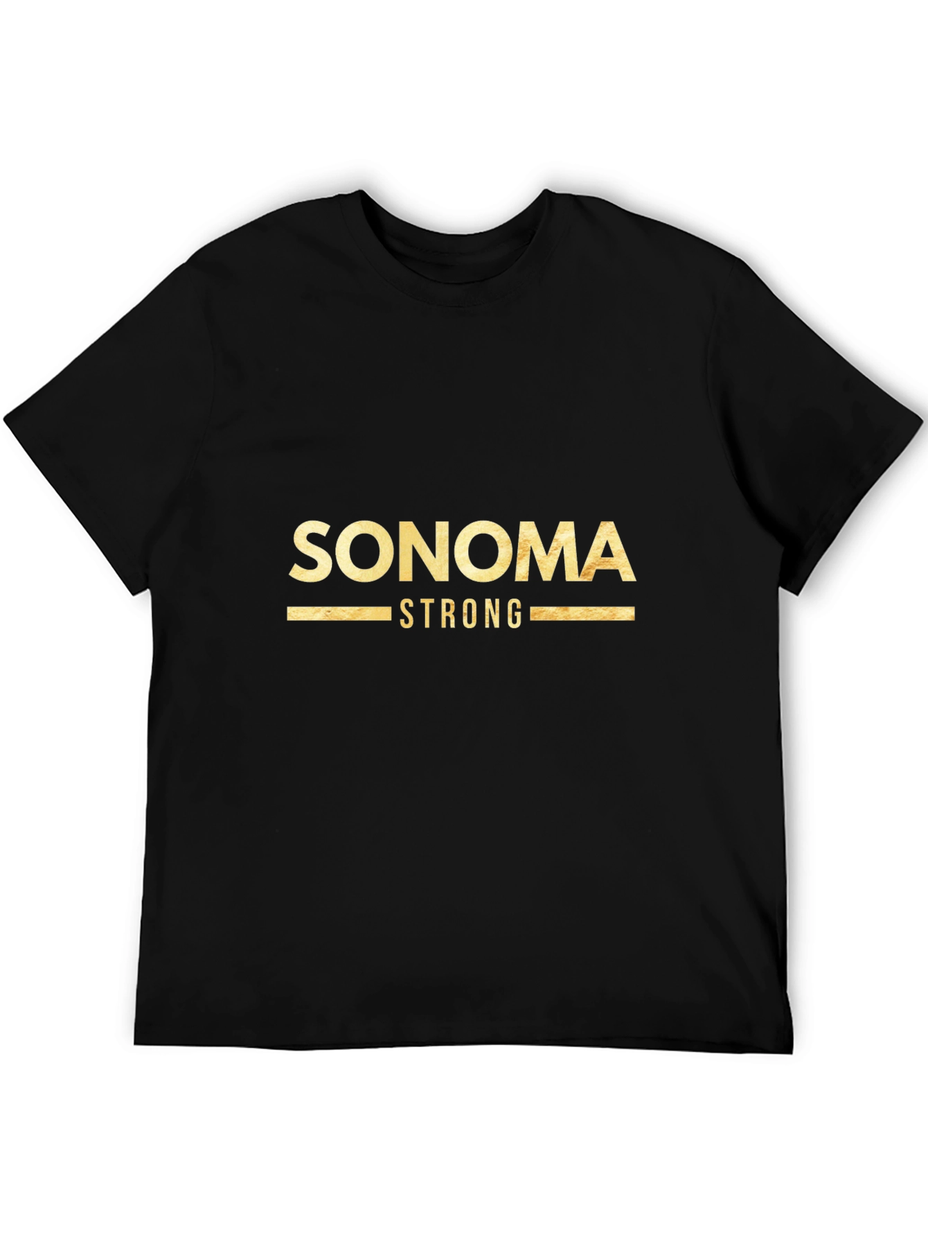 Sonoma Strong Black Graphic Tee