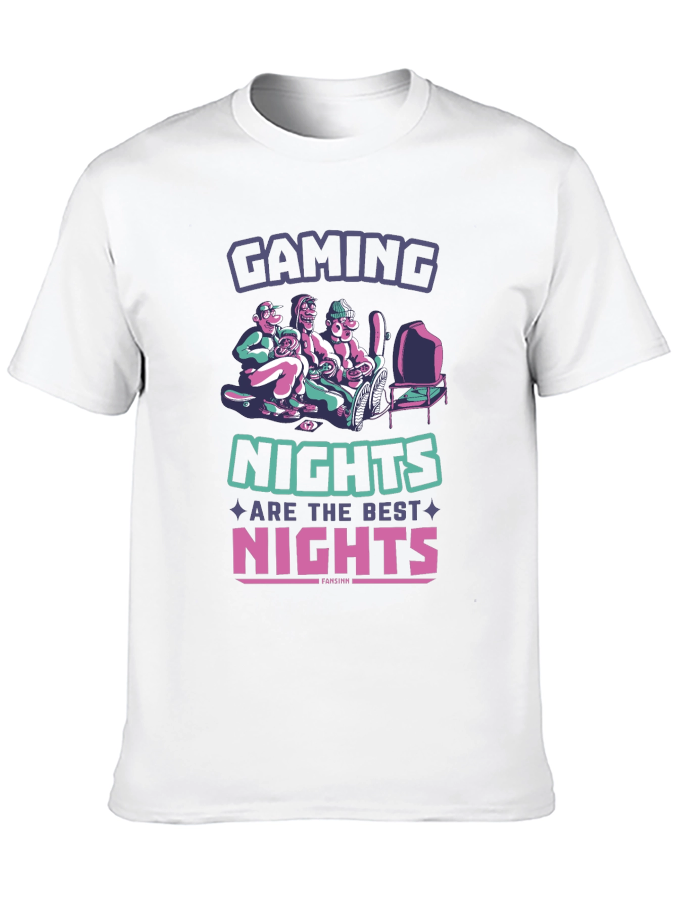 Gaming Nights Black T-Shirt
