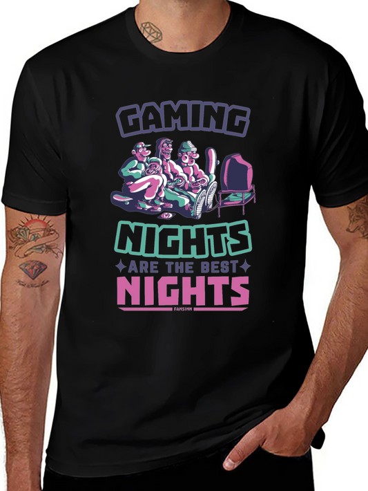 Gaming Nights Black T-Shirt