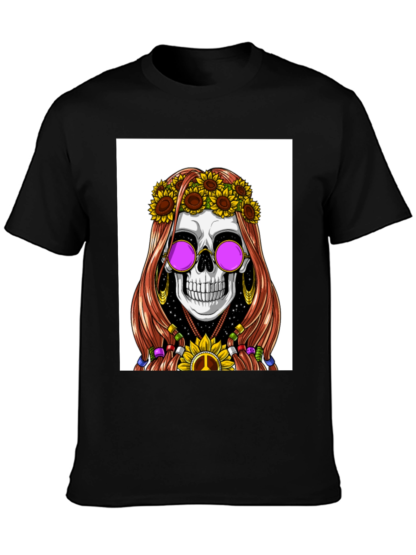 Skull Sunflower T-Shirt
