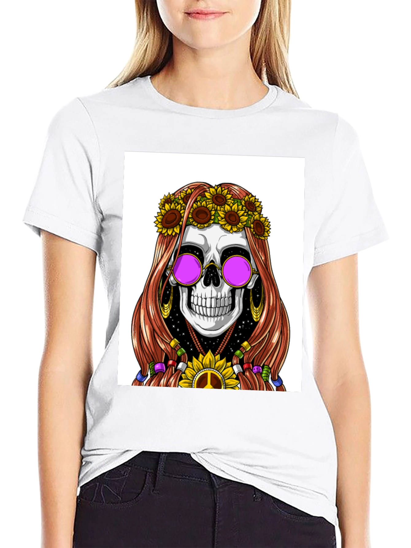 Skull Sunflower T-Shirt