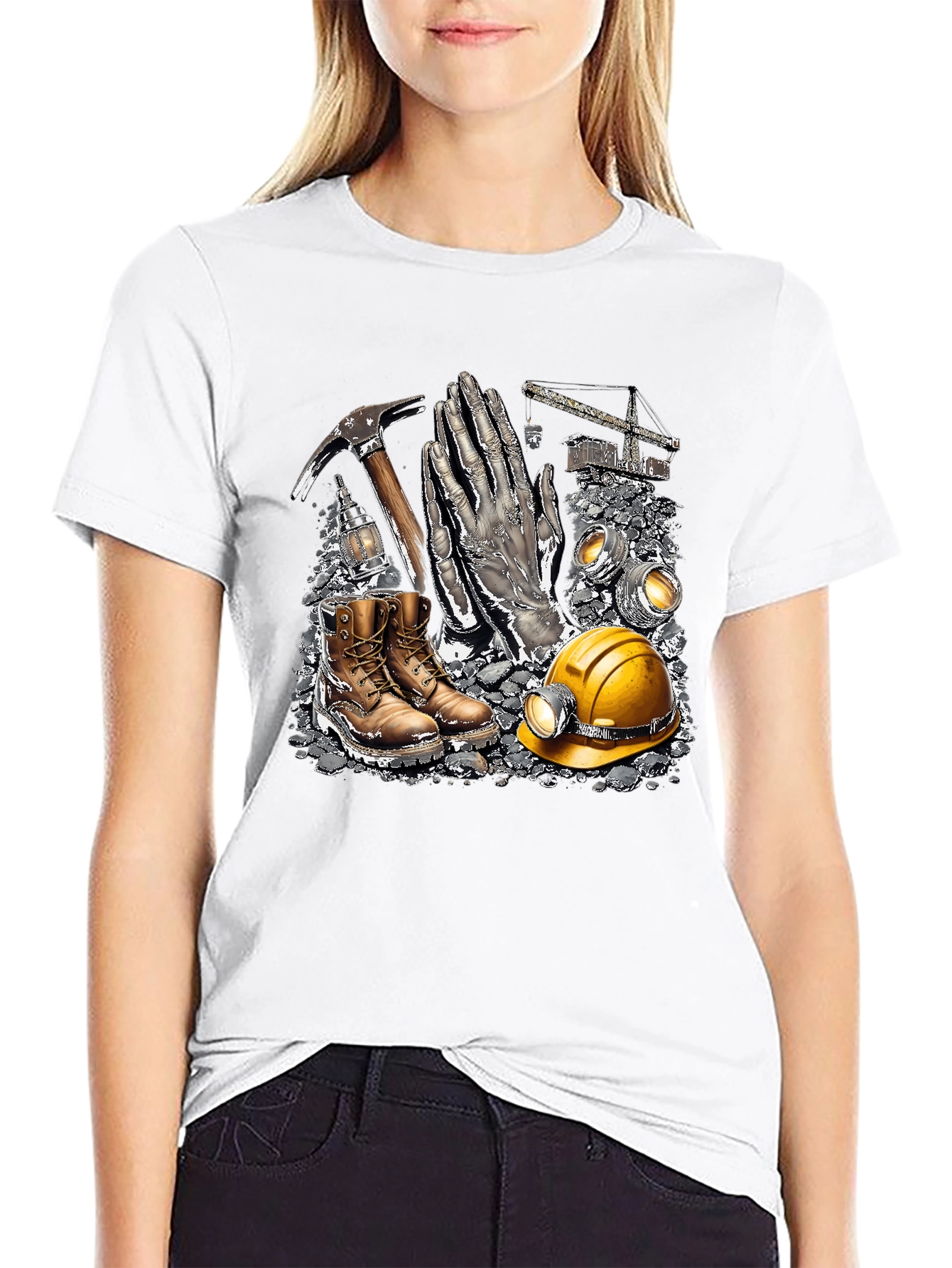 Miners Tribute T-Shirt - Coal Mining Apparel