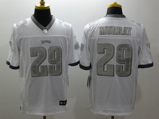 Men's Philadelphia Eagles DeMarco Murray #29 White Game Jerseys