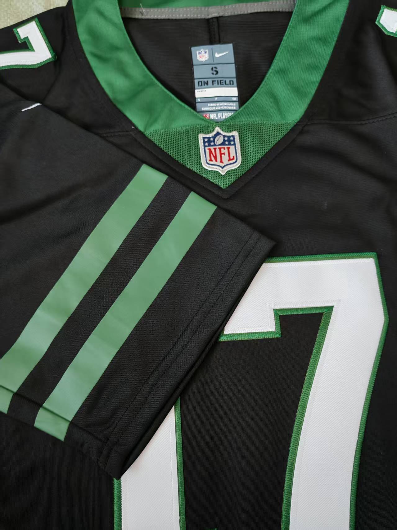 Men's New York Jets Ahmad Sauce Gardner Jersey-Black