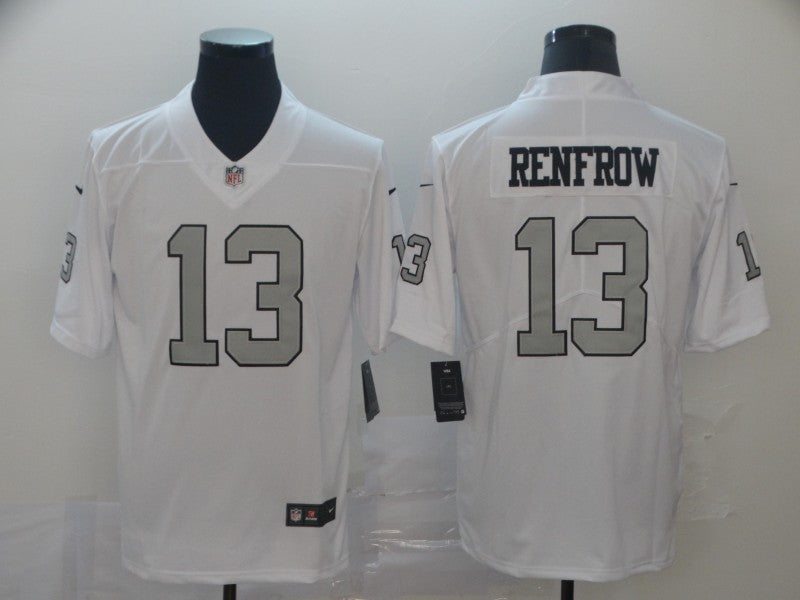 Men's Las Vegas Raiders Hunter Renfrow #13 White Game Player Jerseys