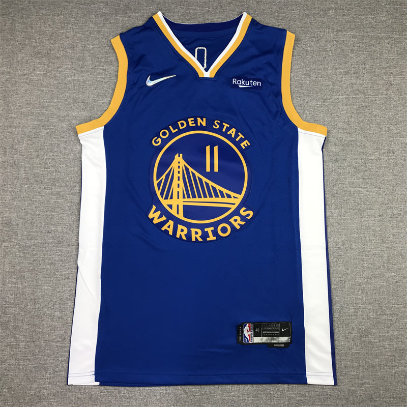 Men's Golden State Warriors Klay Thompson #11 Royal 2022/23 Fast Break Replica Player Jerseys - Icon Edition
