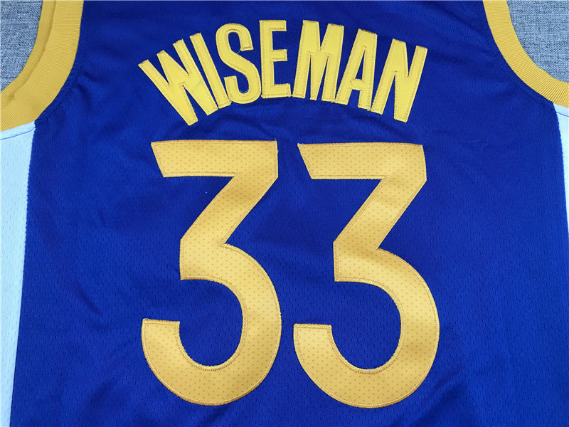 Men's Golden State Warriors James Wiseman 2021/22 Fast Break Replica Jerseys