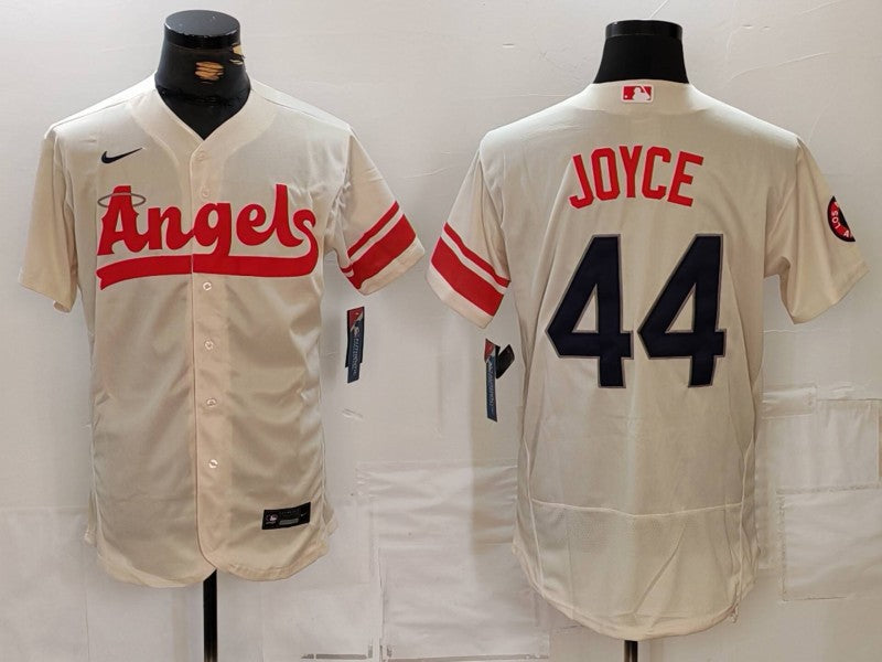 Men's Los Angeles Angels Ben Joyce #44 Cream City Connect Replica Player Jerseys
