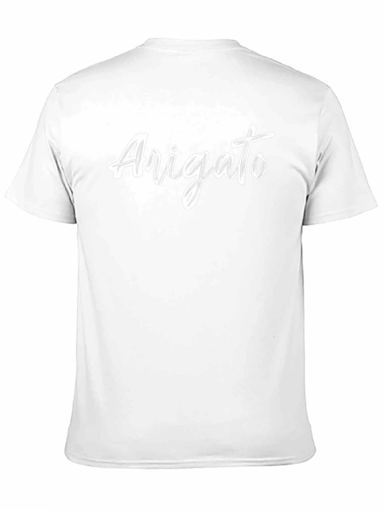 Arigato Graphic T-Shirt - Casual Style