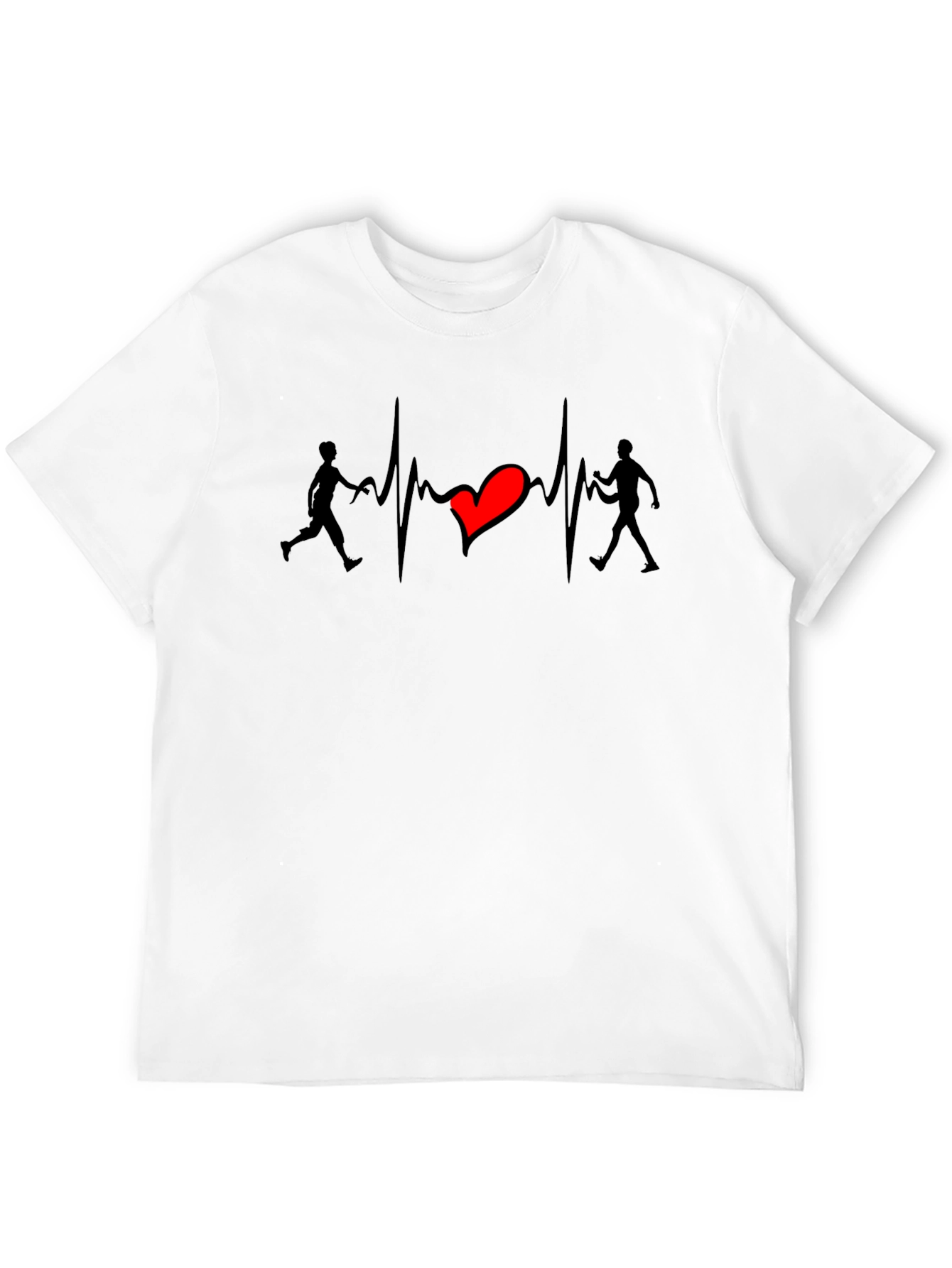Heartbeat Runner T-Shirt - Love to Run!
