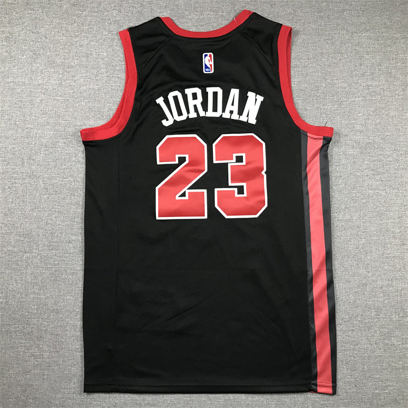 Men's Chicago Bulls Michael Jordan #23 Black 2023/24 Swingman Jerseys - City Edition