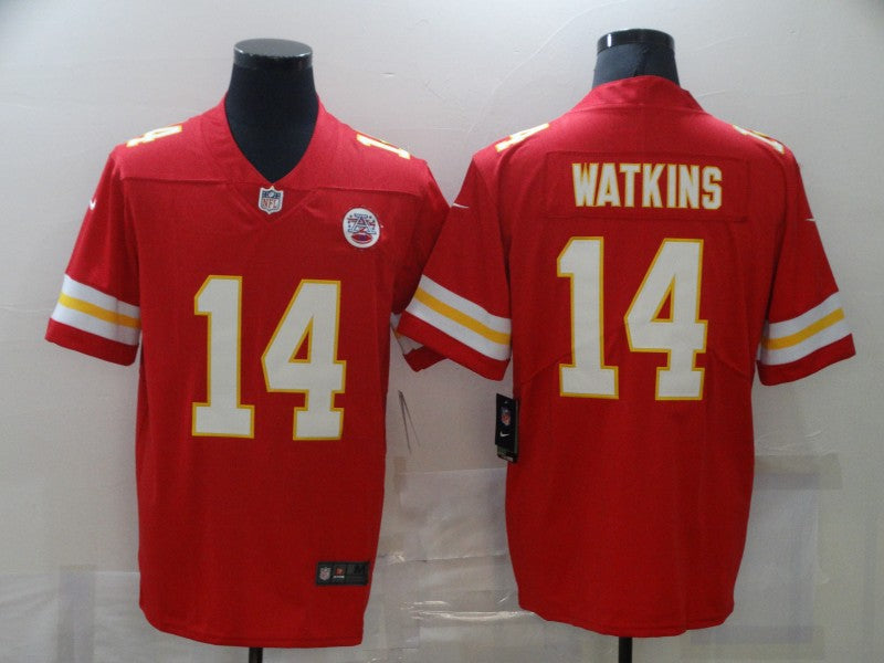 Men's Kansas City Chiefs Sammy Watkins #14 Red Game Jerseys
