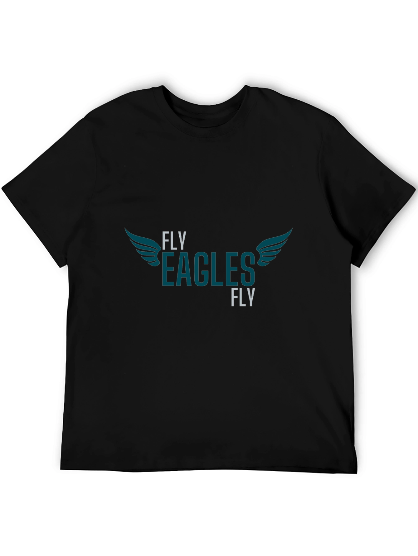 Fly Eagles Fly Graphic Tee - Black T-Shirt