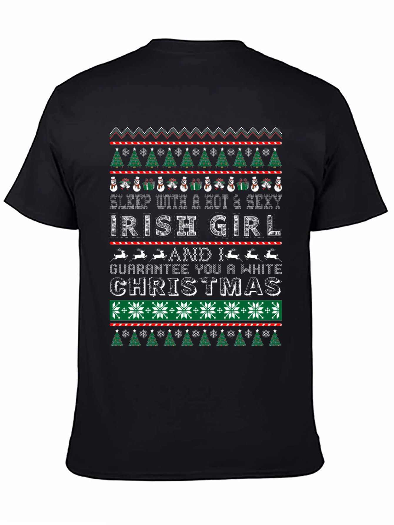 Irish Girl Christmas T-Shirt