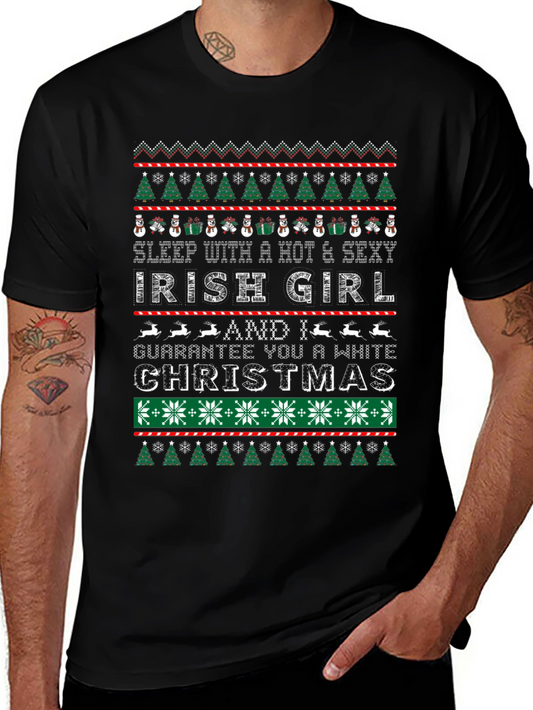 Irish Girl Christmas T-Shirt