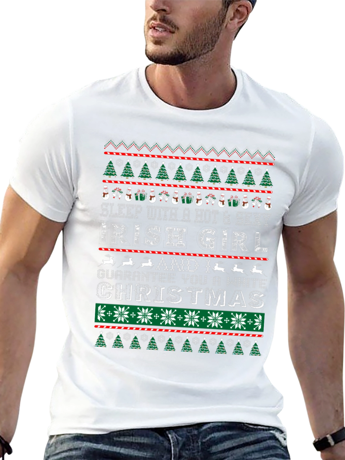 Irish Girl Christmas T-Shirt