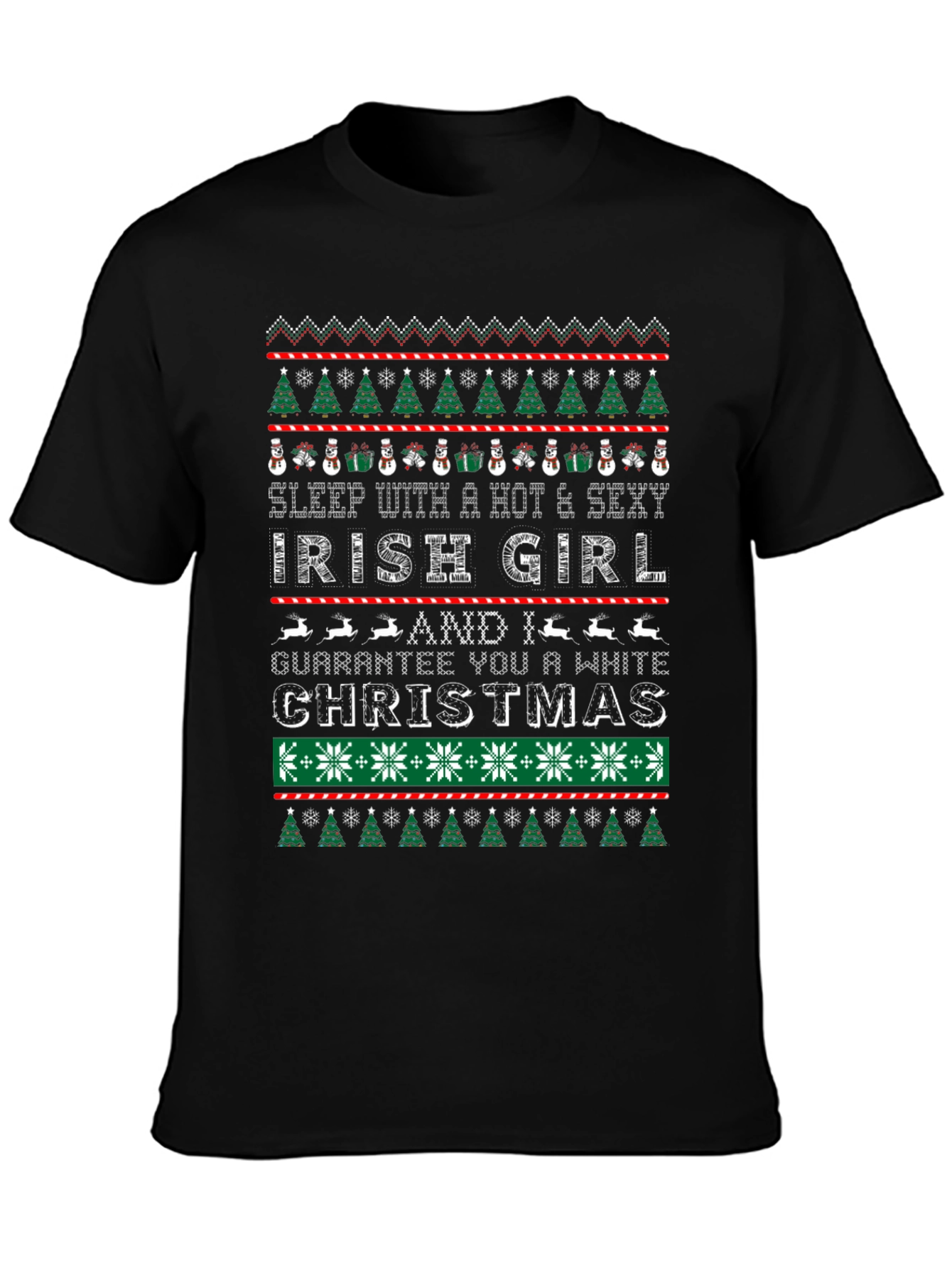 Irish Girl Christmas T-Shirt