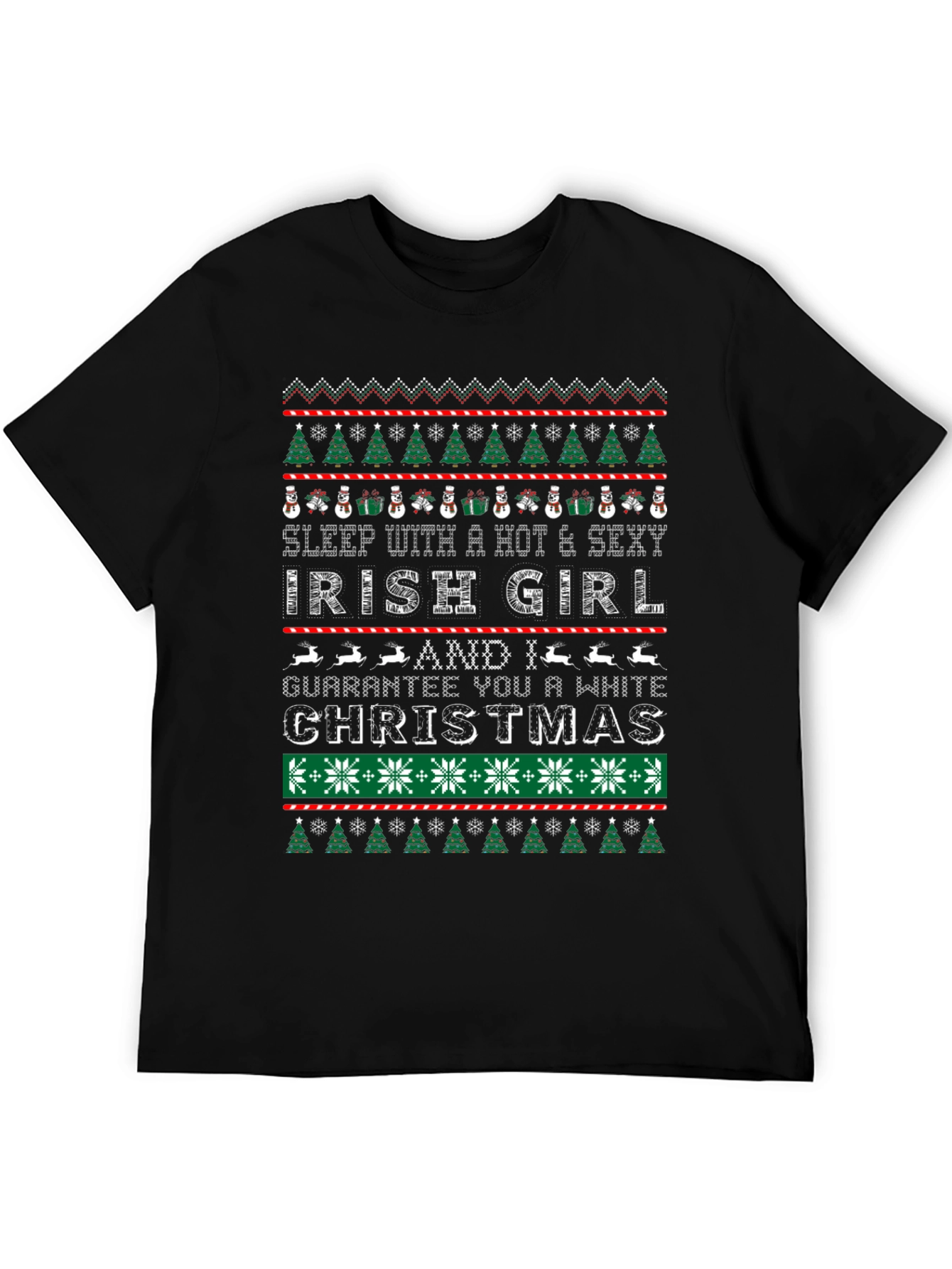Irish Girl Christmas T-Shirt
