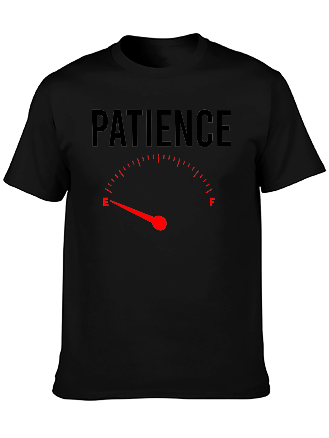 Patience Empty Funny Graphic T-Shirt