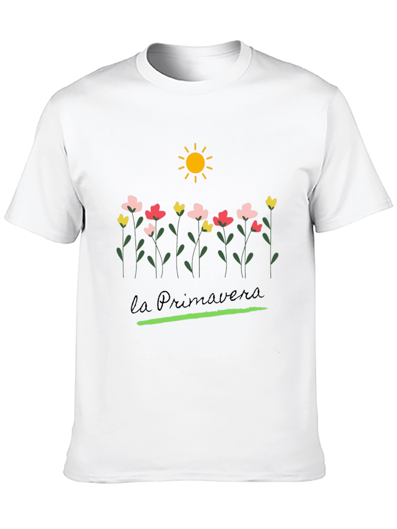 La Primavera Black T-Shirt