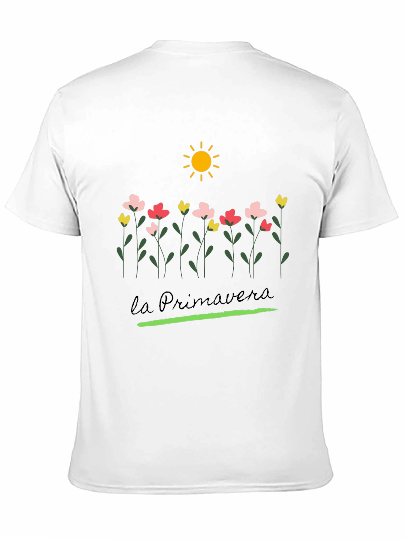 La Primavera Black T-Shirt