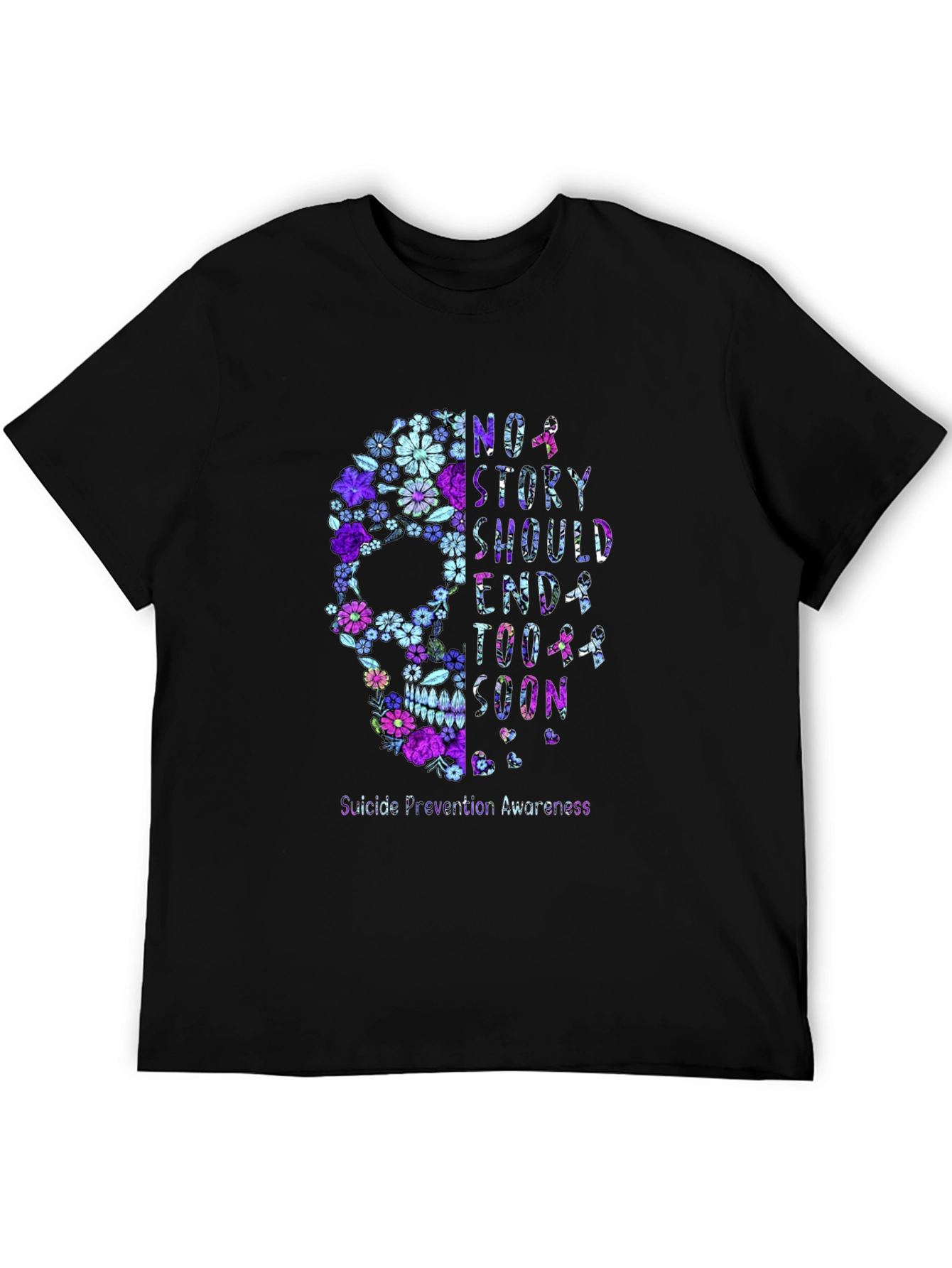 Suicide Prevention Awareness Graphic T-Shirt