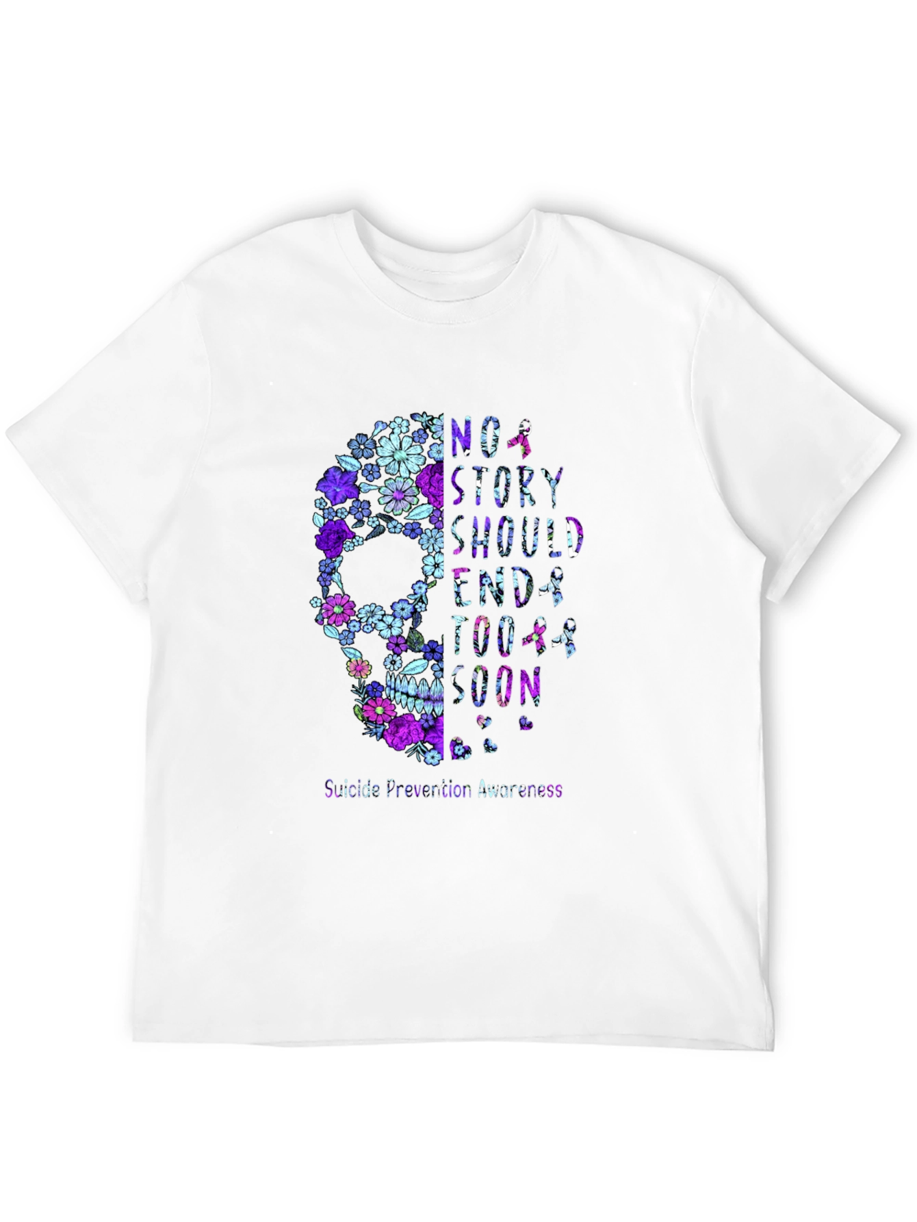 Suicide Prevention Awareness Graphic T-Shirt